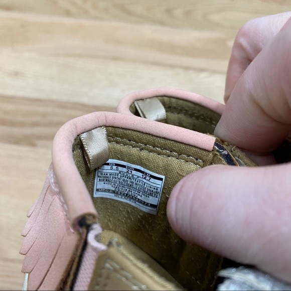 Carter’s Unicorn Ankle Boots Sz 5.5 Brown Girls Baby Brown Pink - Picture 6 of 8